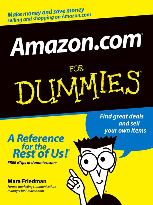 Title details for Amazon.com For Dummies by Mara Friedman - Wait list